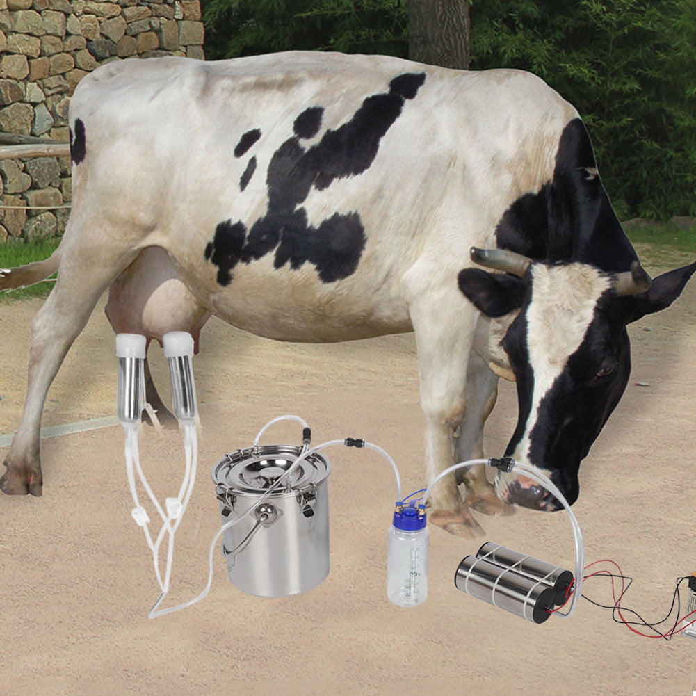 2L Electric Milking Machine Portable Milker Impulse Type for Sheep Cows US Plug 