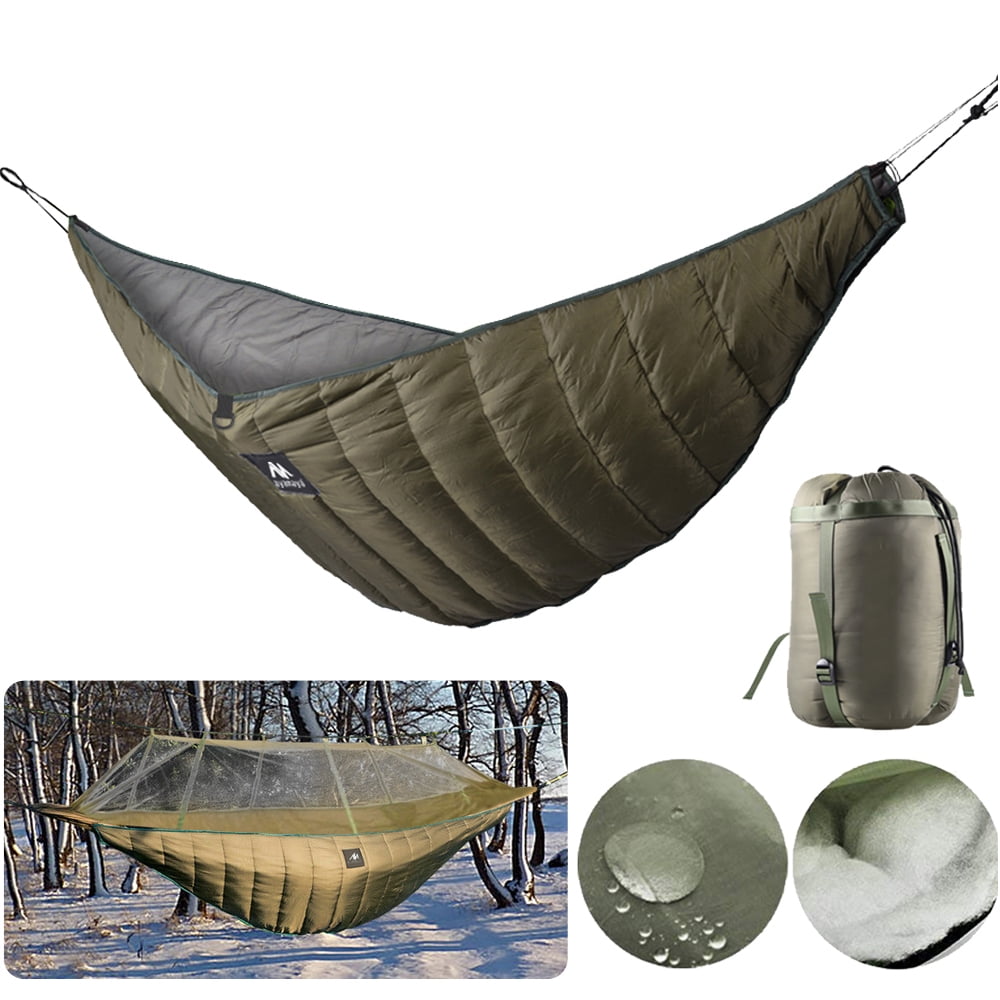 Portable Hammock Underquilt Hammock Thermal Under Blanket Quilt Outdoor