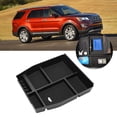 thumbnail image 3 of Armrest Storage Box, Nonslip Center Console Tray Effective Easy Installation  for Car Interior Accessories, 3 of 8