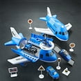 thumbnail image 6 of MERILER Multifunctional Aircraft Storage Track Car Toy - Realistic Modeling Airplane with Small Cars, Road Signs & Accessories for Kids, Durable & Interactive Family Play Set, 6 of 6