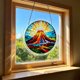 thumbnail image 4 of Acrylic Puzzle Pendant Sunshade Window Hanging Plates, 4 of 6