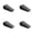 Grey, variant on 2-8pcs Universal Laptop Computer Keyboard Stands Anti Slip Tilting Wedge Riser Stable Kickstand Ultra Compact Ventilated Tablet Stand Portable Elevation Feet for Notebook