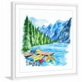 thumbnail image 2 of "Banff National Park" Framed Painting Print, 2 of 4
