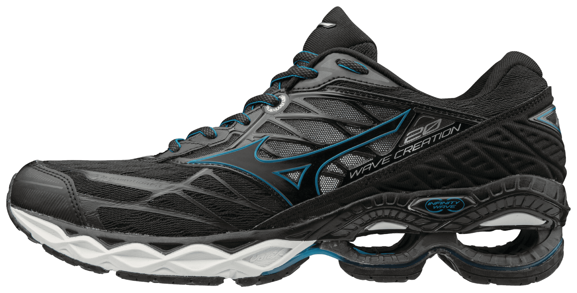 de elite Sport hemel Mizuno Men's Wave Creation 20 Running Shoe, Size 10.5, Black (9090) -  Walmart.com
