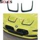 thumbnail image 2 of 2 piezas de fibra de carbono para capó delantero de coche, divisores de aletas, parachoques delantero para BMW G80 M3 G82 G83 M4 2021+, 2 of 5