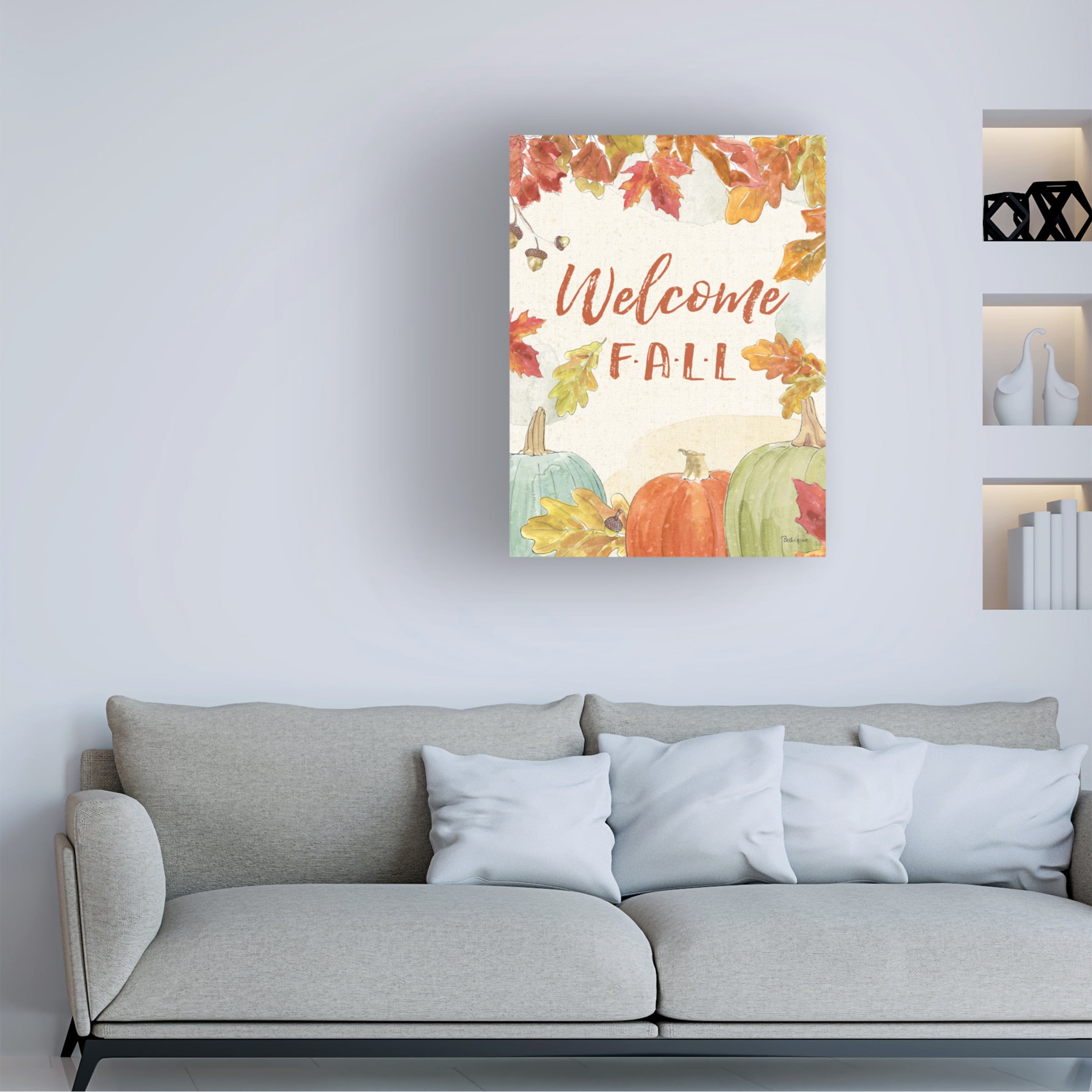 Beth Grove 'Falling For Fall VI' Canvas Art