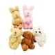 thumbnail image 4 of 5 piezas 1/12 muñeca en miniatura juguete conejo Adorable Mini accesorio suave DIY accesorios de fotografía escena animales de peluche conjunto para, 4 of 9