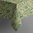 thumbnail image 5 of Green Bigfoot and Text Pattern Square Tablecloth,Waterproof Square Table Cover,Wipeable Spillproof Washable Table Cover for Home Kitchen Party Decor 52"x52"(132x132cm), 5 of 6