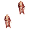 thumbnail image 2 of Qarigey Vestido de verano transpirable de poliéster con abertura frontal de encaje para mujer, traje de baño a la moda, ropa de vestir Type1 NO1, 2 of 6