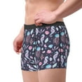 thumbnail image 4 of Disketp Watercolor Marine Animals Men'S Boxer Briefs,Soft And Breathable Cotton Underwear With Comfortflex Waistband, 4 of 8