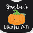 thumbnail image 4 of Inktastic Grandma Little Pumpkin Halloween Boys or Girls Baby Bib, 4 of 4