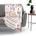 thumbnail image 3 of 50th Birthday Gifts for Women, Gift Ideas for Women Turning 50, 50 Year Old Blanket 50" X 60", 50th Birthday Gift for Wife, Sister, 50th Birthday Gift Ideas, 50th Birthday Blanket, 3 of 5