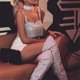 thumbnail image 2 of Women Metallic Halter Camisole Elastic Polyester Material Tank Top For Wedding Fancy Dress Party, 2 of 5