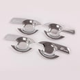 thumbnail image 3 of 4 piezas ABS cromado manija de puerta de coche cubierta de cuenco Bmatwklu para Isuzu D-max 2012-2018, 3 of 4