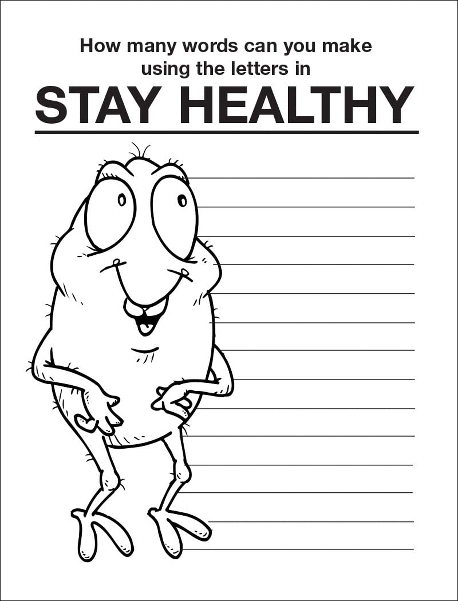 ZoCo 25-Pack Learn About Immunization Coloring & Activity Books, 16 Pages