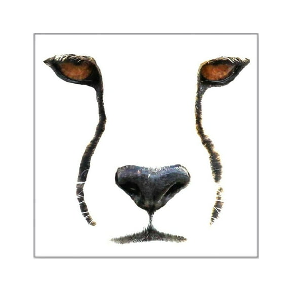 CafePress - Cheetah Square Sticker 3 X 3 - Square Sticker 3" x 3"