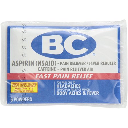 BC Original Formula Pain Relief Powders 6 ea