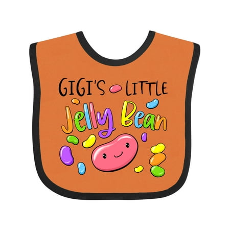 

Inktastic Gigi s Little Jellybean Cute Easter Candy Boys or Girls Baby Bib