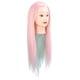 thumbnail image 5 of Cabeza de maniquí con trenzado de cabello, práctica de corte de cabello, peluquería, estilismo, cabeza de maniquí, luz roja, 5 of 14