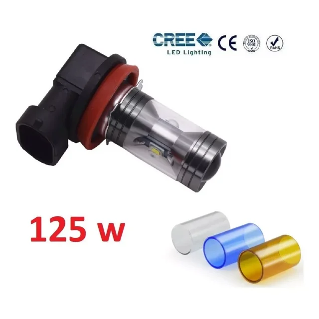 Foco Hyper Led H8 H9 H11 Alta Baja Auto Moto Xenon Faro Luz
