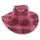 thumbnail image 2 of Sombrero vaquero rosa de moda para mujer, de ala ancha, para senderismo, pesca y actividades al aire libre. Un sombrero de verano elegante y funcional., 2 of 6
