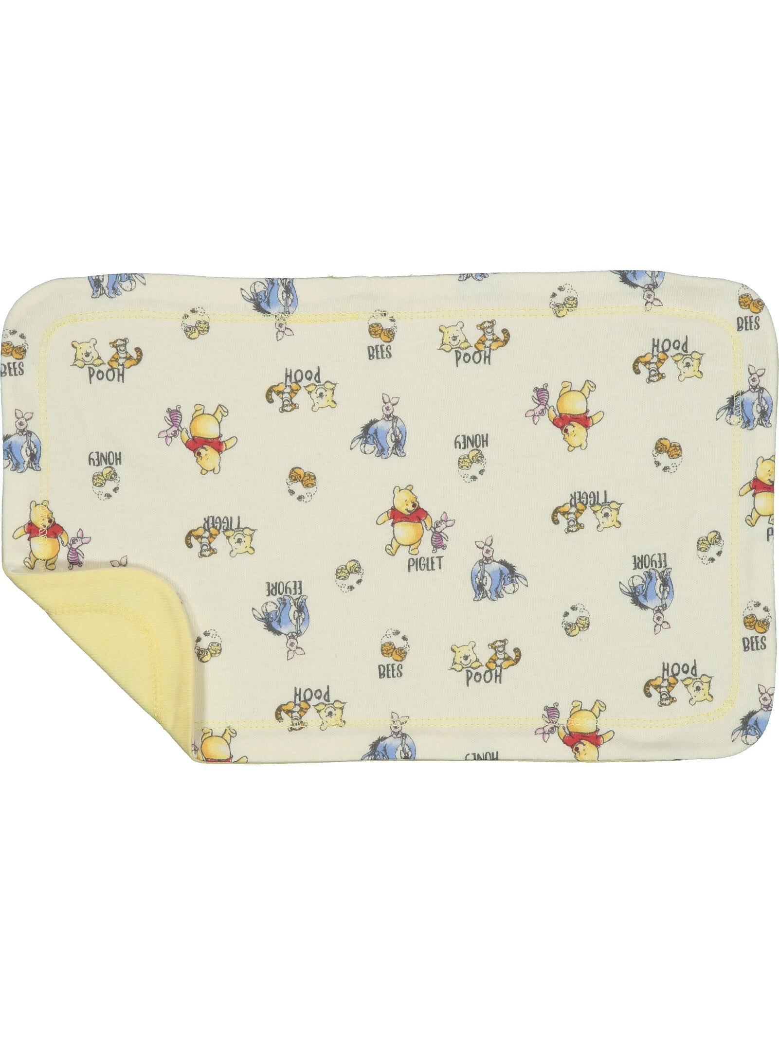 Disney Winnie the Pooh Newborn Baby Boys Sleep N' Play Bib Blanket and Burp Cloth 4 Piece Outfit Set