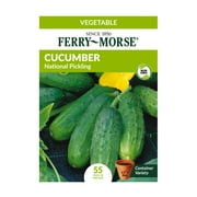 Ferry-Morse 72.5MG Cucumber National Pickling Vegetable Plant Seeds Packet