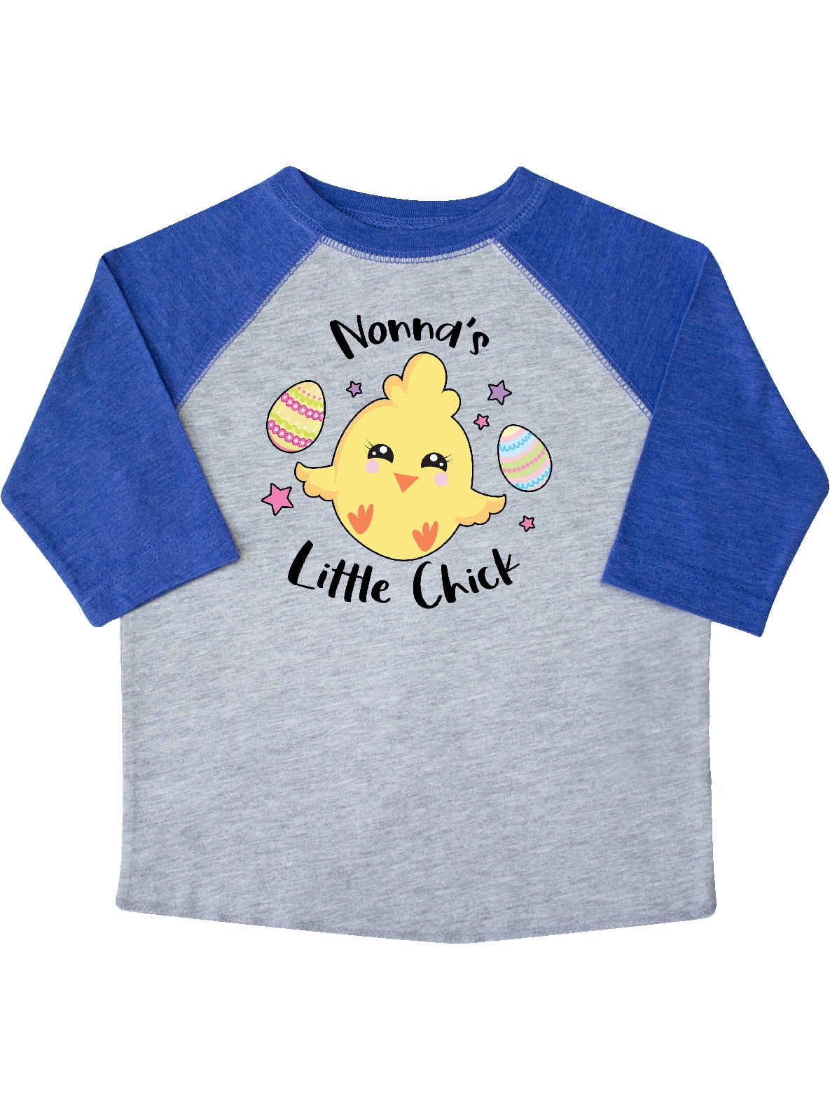 inktastic Happy Easter Nonnas Little Chick Toddler Long Sleeve T-Shirt