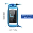 thumbnail image 2 of Touch Screen Waterproof Front Frame Top Tube Bicycle Pouch Hard, 2 of 8
