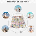 thumbnail image 6 of FORMRS Boys Swim Trunks Quick Dry Mesh Liner Boardshorts Sizes XS-XL, Yellow Wildflower Pattern, 6 of 7