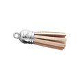 thumbnail image 1 of Yuarrent 28 piezas llavero dijes creativo delicado llavero colgante borlas Simple bolso decoración borla artesanía decoración DIY accesorio Artesanía Beige obscuro Yuarrent HA059646-17B, 1 of 6