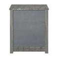 thumbnail image 4 of Camaflexi Hampton Solid Wood Nightstand - Misty Grey Finish, 4 of 10