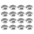 thumbnail image 1 of SHISUYAN 50 Pcs Bouchon de Ventilation en Acier Inoxydable pour Grille d'Aération Circulaire pour Garde-Robe, 1 of 8