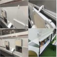 thumbnail image 5 of KAIYANG Puerta de almacenamiento para caravana de 2 piezas, puertas para equipaje, accesorios para caravana, cerradura de puerta, clip de puerta, blanco, 5 of 5