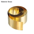 thumbnail image 3 of Brass Sheet Roll, Metal Foil Plate 1000mm x 40mm x 0.1mm, 1 Pack, 3 of 5