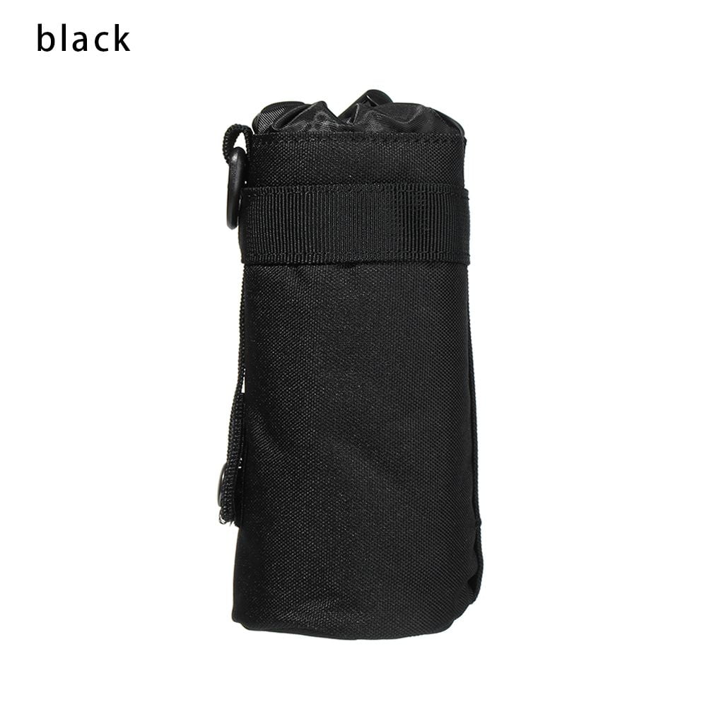 Portable Backpack Belt Outdoor Travel Hiking Kettle Pouch Water Bottle Holder Canteen Bag Bottle