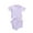Purple, variant on Boys Girls Two Piece Outfits Infant Kids Baby Boys Girls Ribbed Stitch Tops T-shirt Shorts Outfits Set Summer Outfits for Girls Boys