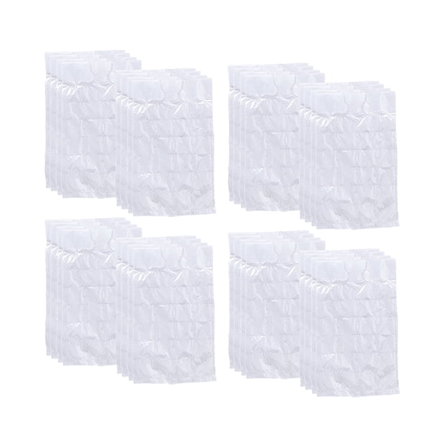 100 bolsas de hielo desechables, paquete de hielo instantáneo, bandeja de cubitos de hielo, molde para paquete de hielo autosellante, molde casero, bolsa de hielo para uso en centros comerciales.
