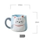 thumbnail image 2 of Taza de cerámica HappyWare Gatito con relieve Kawaii 500ml, 2 of 3