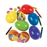Bright Party Favors Filled Jumbo Eggs (2Dz - Party Supplies - 24 Pieces