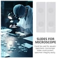 thumbnail image 4 of 50 pcs Microscope Slide Glass Slides Laboratory Glass Microscope Slide for Aquatic Specimens (Double Concave), 4 of 8