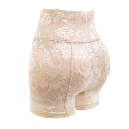 

Women Shaper Pants High Waist Hip-lifting Pants Tummy Control Pants Fake Butt Padded Panties Belly Panties Butt Lifter Shapewear