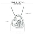 thumbnail image 2 of Pet Cremation Jewelry for Ashes Heart Urn Necklace for Ashes Dog Ashes Necklace for Dog Ashes Pet Cremation Keepsake Necklace Memorial Jewelry Gift for Women, 2 of 7
