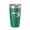 Green, variant on Buffalo Bill Reservoir Tumbler Lake Map Travel Mug Insulated Laser Engraved Coffee Cup Wyoming 20 oz Black