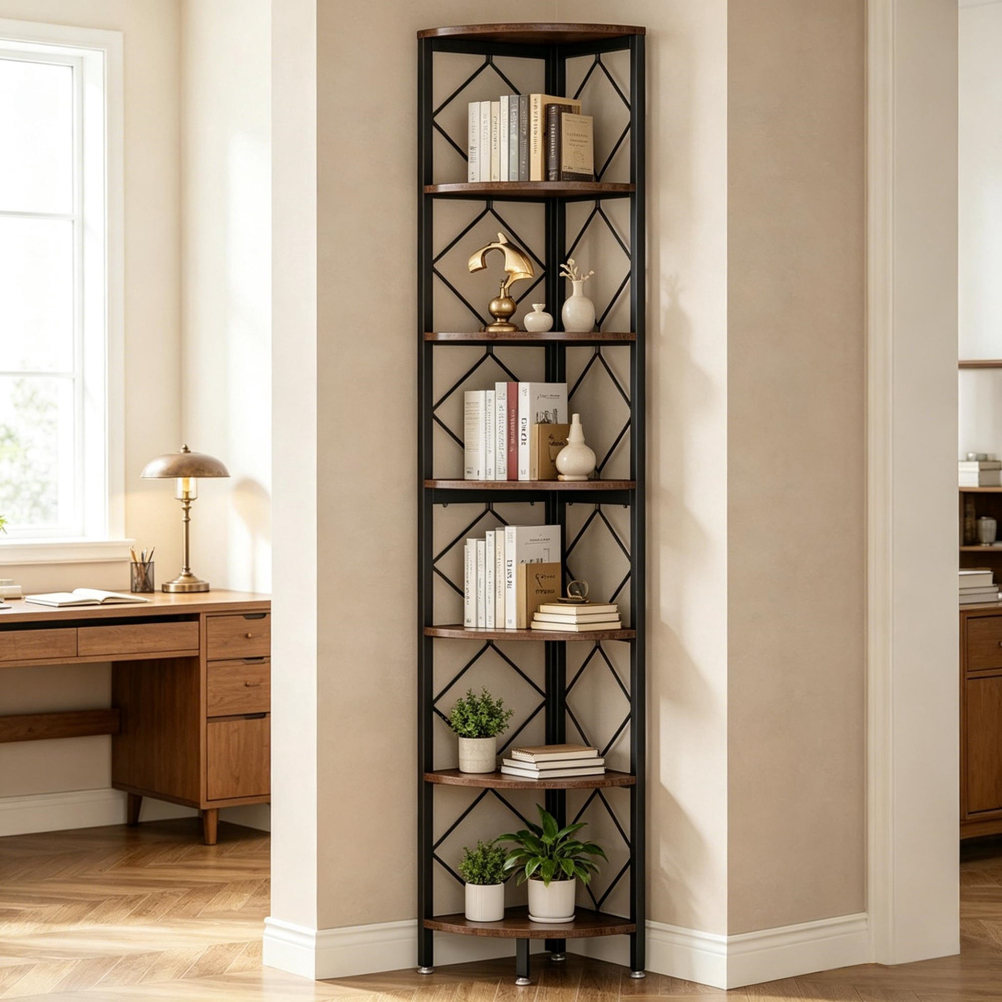 Bookshelf Corner Shelf