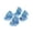 Blue, variant on Dog Sandals Puppy Shoes Dog Booties Breathable Mesh Soft Antiâ Sole Adjustable Reflective Straps Paw Protectors For Small Dogs Summer Outdoor Walking(Pink-S)
