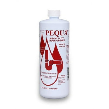 Pequa Heavy Duty Drain Opener, 32 oz