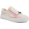 Juicy Couture Womens Clarity Comfortable Slip On Sneaker Shoe with No-Tie Laces and Cute Design