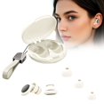 thumbnail image 2 of Bouchons d'Oreilles pour Dormir 45dB Bouchons d'Oreilles Antibruit pour Concerts Focus Voyage Travail Bouchons d'Oreilles en Silicone avec 8 Embouts (TP L) Réduction de Bruit Réutilisable, 2 of 9