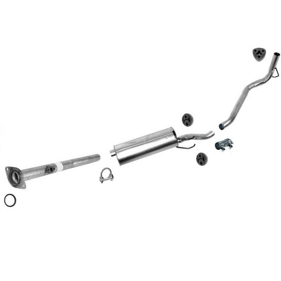 For 99-00 Toyota Tacoma With California Emissions 2.4 2.7 Muffler Exhaust System